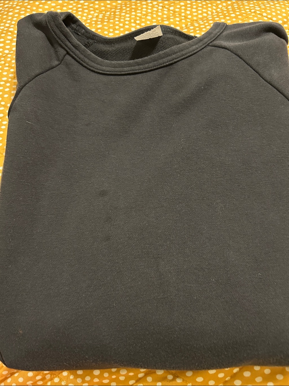 Athletic Works Black Crewneck Sweatshirt